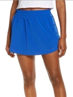 Outdoor Voices Snap Skort 3” Blue NEW Size Small